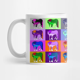 Mare and Foal 4 x 4 Mug